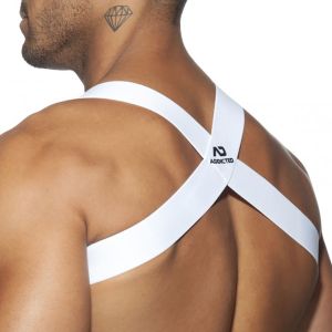 Addicted Spider Harness AD814 White