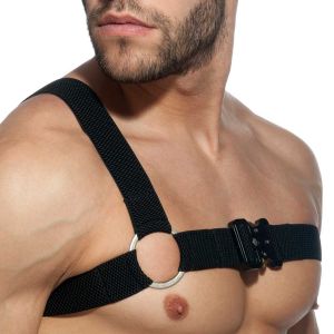 Addicted Gladiator Clipped Harness AD862 Black