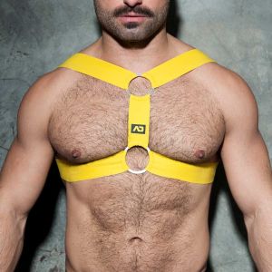 Addicted Double Ring Harness ADF116 Yellow