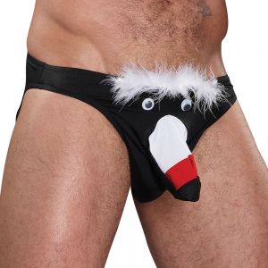 Male Power Toucan Bikini PAK-711 Black