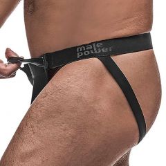 Male Power Grip and Rip Rip Off Jock 388-258 Black